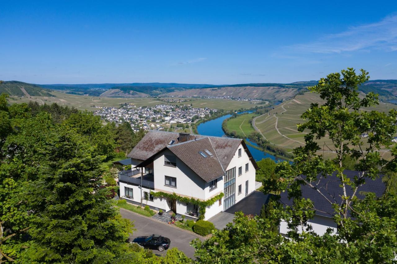 Hotel Gastehaus-Weingut Loersch Leiwen Exterior foto